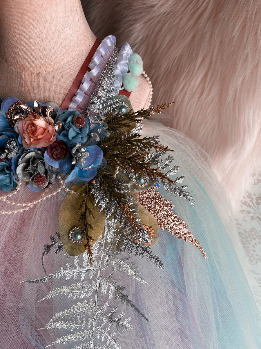 blue dress for baby girl Winter Wonderland Fairy Tutu Dress – outoftheboxlocks