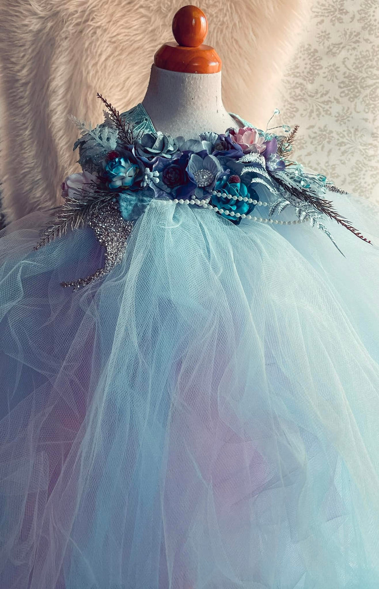 navy blue dress for baby girl Princess Whispers Tutu Dress Orchid Bloom Mix / 8-9 Years / Shell: (Knitted Fabric 100% Cotton, Net Fabric 100% Nylon) Lining: (Woven Fabric 100% main image 1