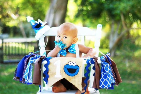 Cookie monster birthday on sale outfit