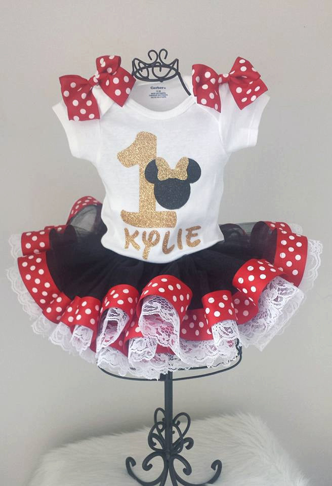 Minnie Mouse Birthday Outfit