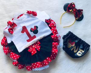 Minnie Mouse Birthday Outfit