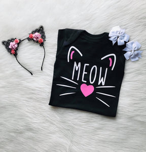 Kitten/Kitty Cat MEOW Birthday Outfit