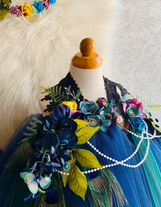 Fairy Peacock Tutu Dress